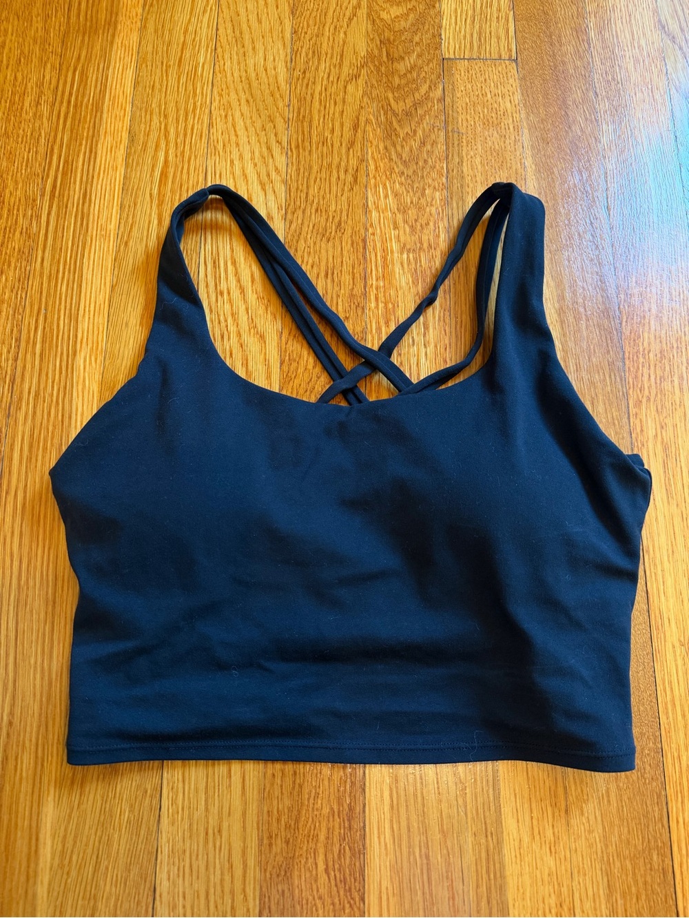 CRZ YOGA Butterluxe Criss Cross Back Built-in Bra Tanks